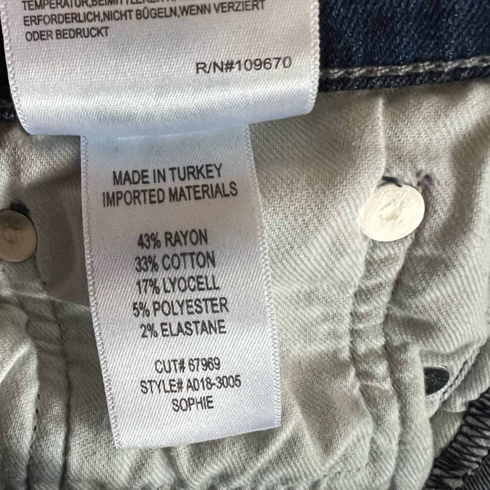 Women’s A Goldie Sophie jeans Size28/6 - Picture 5 of 7